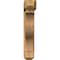 Ekena Millwork Funston Craftsman Smooth Bracket w/ Offset Brace, Western Red Cedar, 7 1/2"W x 34"D x 40"H BKT0806X34X40FST04SWR - alternate 4